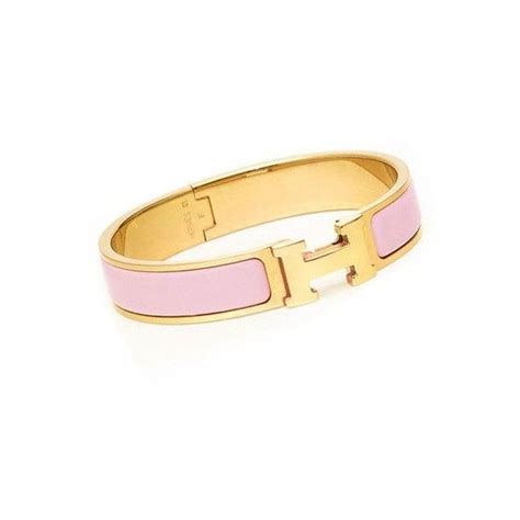 hermes clic h bracelet pink|bracelet hermes clic h femme.